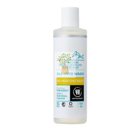CHAMPU BABY TODO EL CUERPO SIN PERFUME 250Ml. URTEKRAM