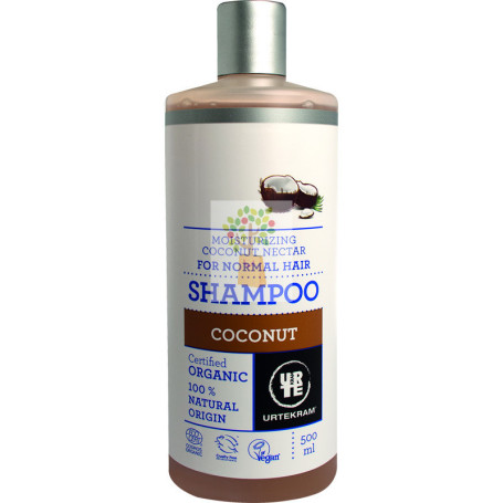 CHAMPU DE COCO NORMAL 500Ml. URTEKRAM
