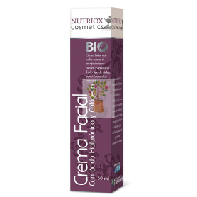 CREMA FACIAL AC. HIAL. Y COLAGENO  50Ml. BIO NUTRIOX BIFEMME