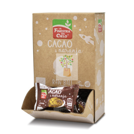 ENERGY BALL CACAO & NARANJA BIO 25Gr. FINESTRA