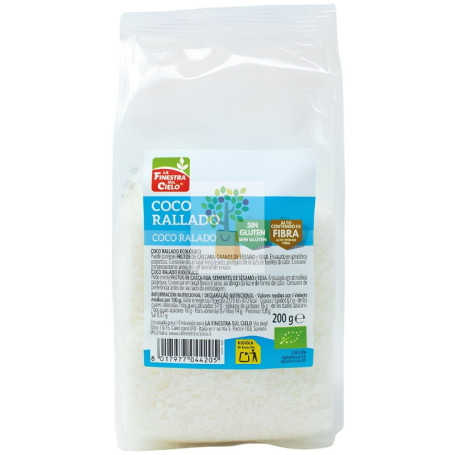 COCO RALLADO BIO SIN GLUTEN 200G FINESTRA