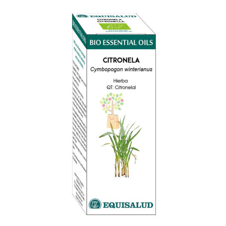 BIO ESSENTIAL OIL CITRONELA 10Ml. EQUISALUD