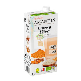 BEBIDA DE ARROZ CON CURCUMA 1Lt. AMANDIN