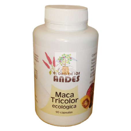 MACA TRICOLOR 90 CAPSULAS ORO DE LOS ANDES
