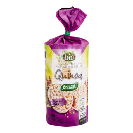 TORTITAS ARROZ Y QUINOA BIO 100Gr. SANTIVERI