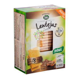 TOSTADAS LIGERAS LENTEJAS BIO 100Gr. SANTIVERI