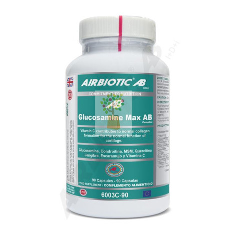 GLUCOSAMINE MAX AB COMPLEX 90 CAPSULAS AIRBIOTIC