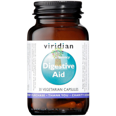 AYUDA DIGESTIVA ALTA POTENCIA 30 CAPSULAS VIRIDIAN