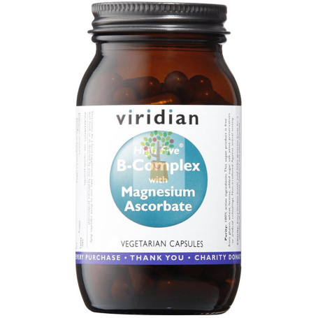 HIGH FIVE B-COMPLEX CON ASCORBATO MG 30 CAPSULAS VIRIDIAN
