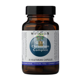 G.T.F. CROMO (200UG) COMPLEX 30 CAPSULAS VIRIDIAN