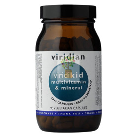 VIRIDIKID MULTIVIT Y MINERALES MINI 90 CAPSULAS VIRIDIAN
