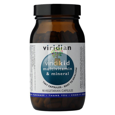 VIRIDIKID MULTIVIT Y MINERALES MINI 90 CAPSULAS VIRIDIAN