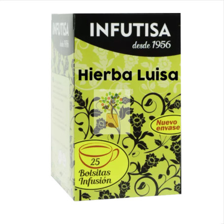 INFUSIÓN DE HIERBA LUISA 25 FILTROS INFUTISA