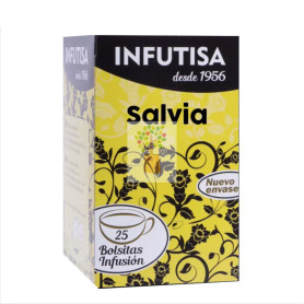 INFUSIÓN DE SALVIA 25 FILTROS INFUTISA