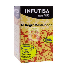 INFUSIÓN DE TÉ NEGRO DESTEINADO 25 FILTROS INFUTISA