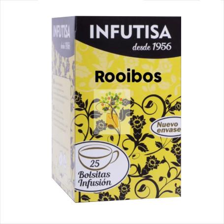 INFUSIÓN DE TÉ ROOIBOS 25 FILTROS INFUTISA