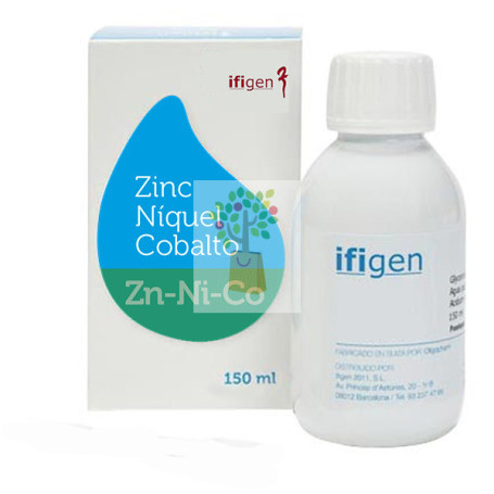OLIGOELEMENTOS ZINC +NIQ+COBALTO 150Ml. IFIGEN