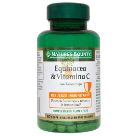 EQUINACEA Y VITAMINA C 60 COMPRIMIDOS NATURES BOUNTY