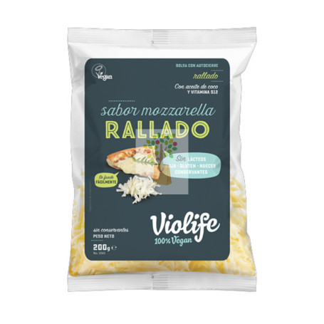 RALLADO VEGANO MOZARELLA 200Gr. VIOLIFE