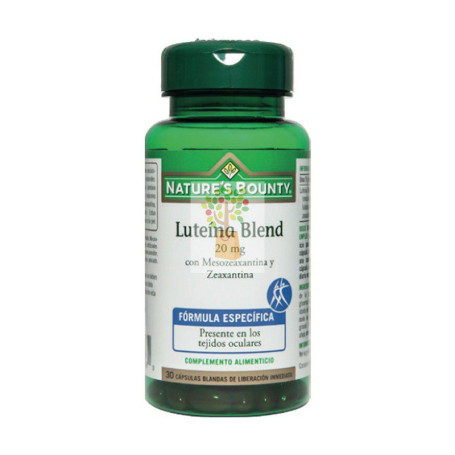 LUTEINA BLEND 20Mg. 30 CAPSULAS CÓDIGO NATURES BOUNTY