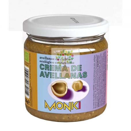 MANTEQUILLA AVELLANA S/S 330Gr. ECO MONKI