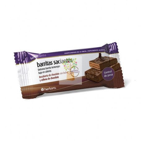 HERBOPUNTIA BARRITA CHOCOLATE 35Gr. HERBORA