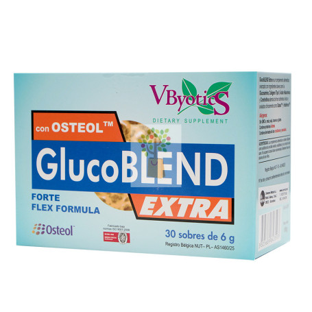 GLUCOBLEND EXTRA 30 SOBRES 6Gr. VBYOTICS