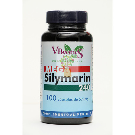 MEGA SILYMARIN 240 100 CAPSULAS VBYOTICS