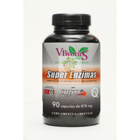 SUPER ENZIMAS CON DIGEZYME 90 CAPSULAS VBYOTICS