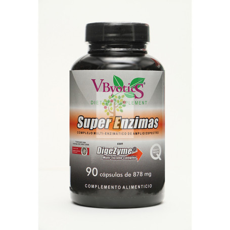 SUPER ENZIMAS CON DIGEZYME 90 CAPSULAS VBYOTICS