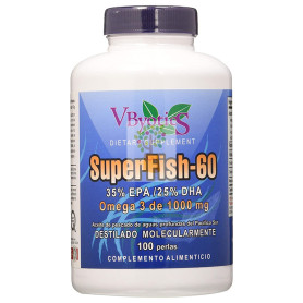SUPER FISH 60 OMEGA-3 100 PERLAS VBYOTICS