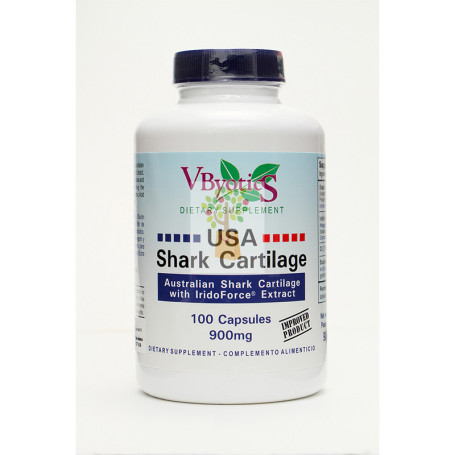 USA SHARK & IRIDOFORCE (CARTILAGO DE TIBURON) 100 CAPSULAS VBYOTICS
