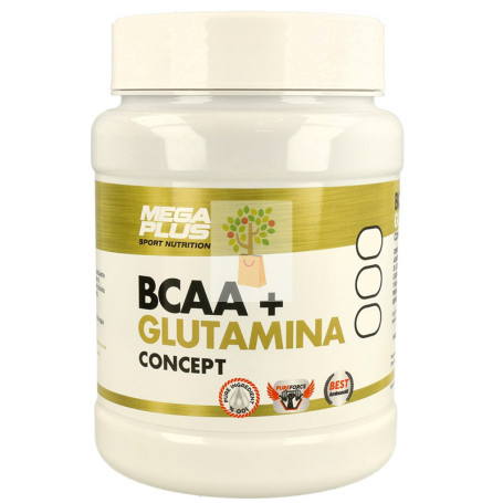 BCAA + GLUTAMINA TROPICAL EXTREME PURITY 600Gr. MEGAPLUS