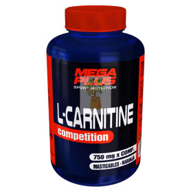L-CARNITINA MASTICABLE NARANJA 50 COMPRIMIDOS MEGAPLUS