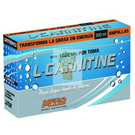CARNITINA RECOVERY 20 VIALES MEGAPLUS