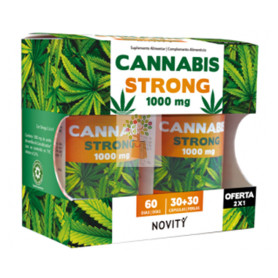 CANNABIS STRONG 1.000Mg. 30+30 PERLAS NOVITY