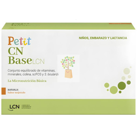 PETIT CN BASE 30 SOBRES NARANJA LCN