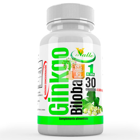 GINKGO BILOBA 30 CAPSULAS EL VALLE