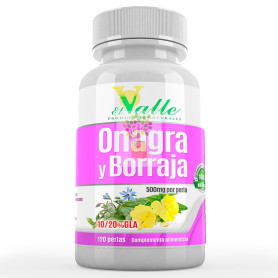 ACEITE DE ONAGRA Y BORRAJA 120 PERLAS EL VALLE