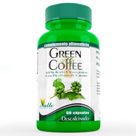 GREEN COFFEE 60 CAPSULAS EL VALLE