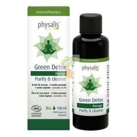 ACEITE DE MASAJE ALWAYS GREEN DETOX 100Ml. PHYSALIS