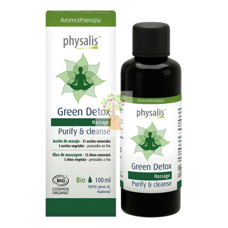 ACEITE DE MASAJE ALWAYS GREEN DETOX 100Ml. PHYSALIS