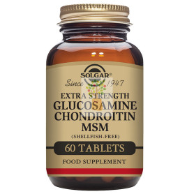 GLUCOSAMINA, CONDROITINA Y MSM 60 COMPRIMIDOS SOLGAR