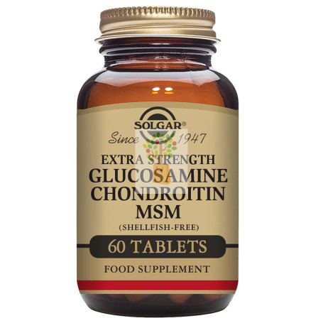 GLUCOSAMINA, CONDROITINA Y MSM 60 COMPRIMIDOS SOLGAR