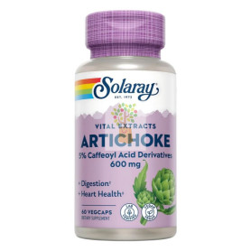 ARTICHOKE (ALCACHOFA) 300Mg. 60 CAPSULAS VEGETALES SOLARAY