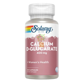 D-GLUCARATE CALCIUM 400Mg. 60 CAPSULAS SOLARAY