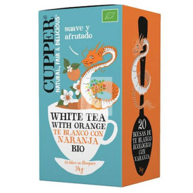 TE BLANCO CON NARANJA BIO 20 FILTROS CUPPER