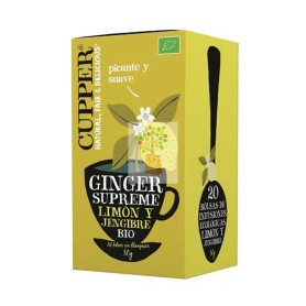 INFUSION GINGER SUPREME BIO 20 BOLSAS CUPPER