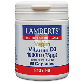 VITAMINA D3 VEGAN 90 CAPSULAS LAMBERTS