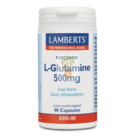 L-GLUTAMINA 90 CAPSULAS LAMBERTS